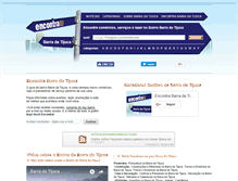 Tablet Screenshot of encontrabarradatijuca.com.br